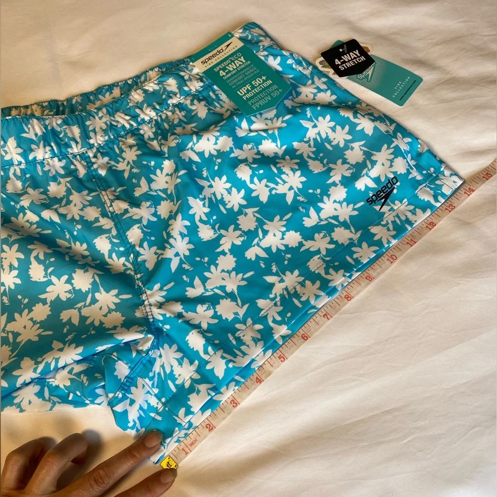 NWT Speedo Vibe Collection Swim Shorts